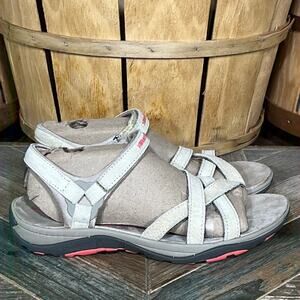 Karrimor Salina Beige Leather Suede All-Terrain Adjustable Sandals Womens Size 9